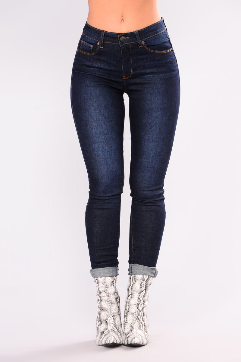 All Star Skinny Jeans - Dark Denim | Fashion Nova, Jeans | Fashion Nova