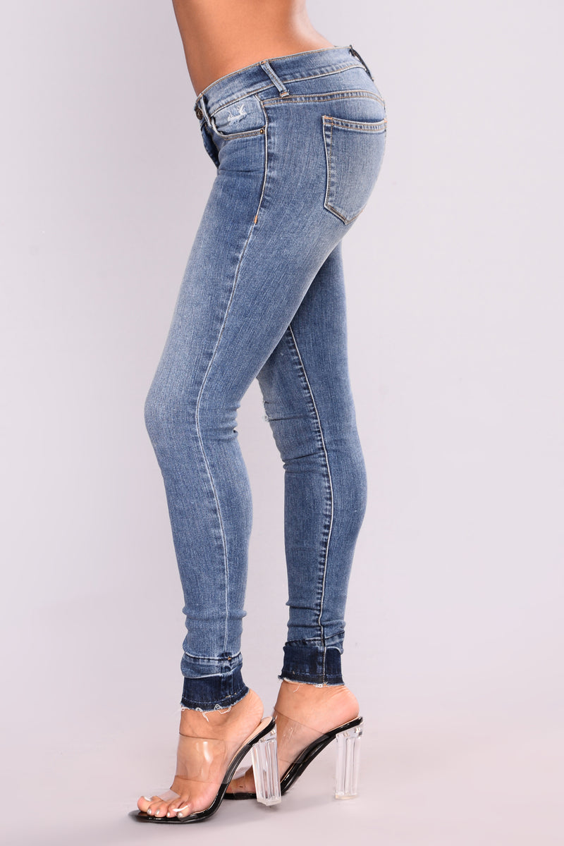 Amie Released Hem Skinny Jeans - Medium Wash | Fashion Nova, Jeans ...