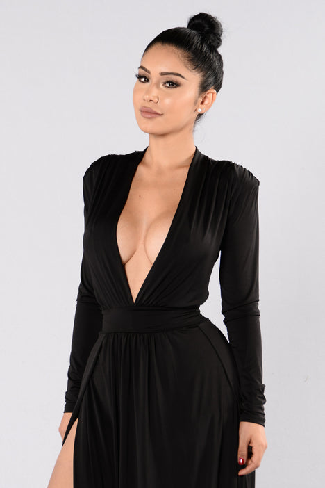 Spree Dress - Black, Fashion Nova, Dresses