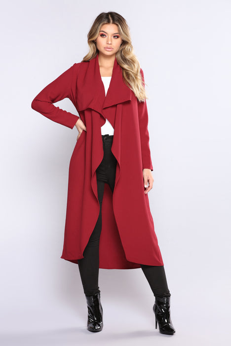 Brynn Duster Rust Fashion Nova Jackets Coats Fashion Nova