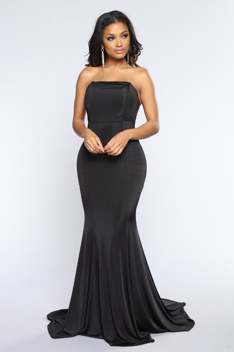 Strapless dress on sale fashion nova