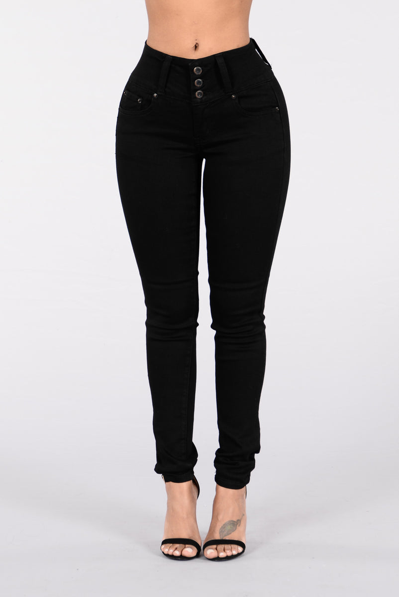 Flaunt It Jeans - Black | Fashion Nova, Jeans | Fashion Nova