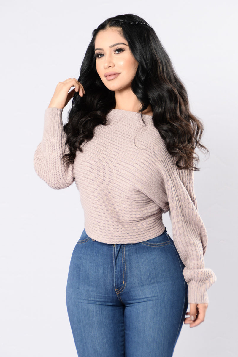 Off Balance Sweater - Dusty Pink | Fashion Nova, Sweaters | Fashion Nova