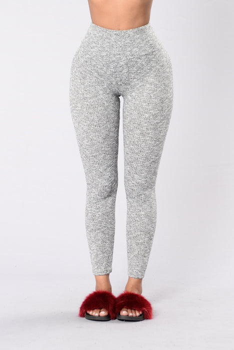 Grey leggings hotsell fashion nova