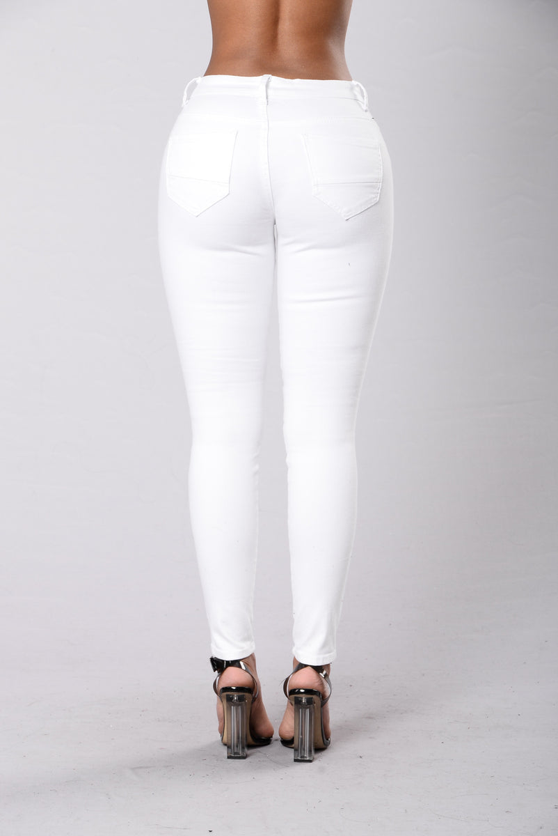 Hate Sleeping Alone Jeans - White | Fashion Nova, Jeans | Fashion Nova