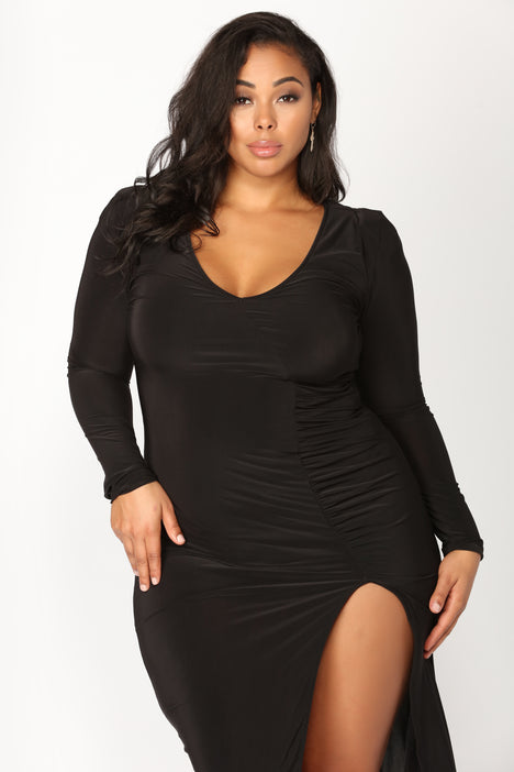 Fashion nova love sex magic shop dress black