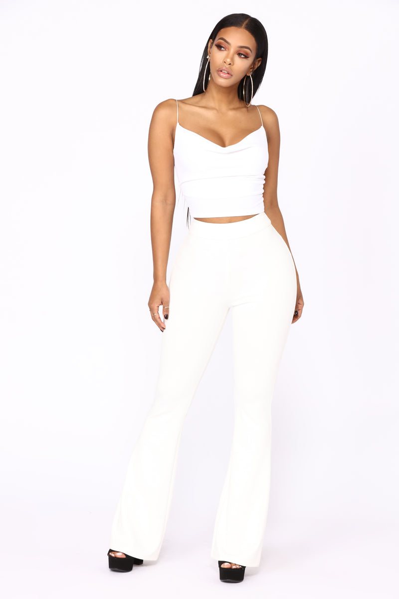 Too Cool Girl Tank Crop Top - White | Fashion Nova, Knit Tops | Fashion ...