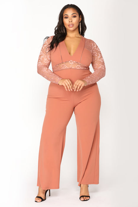Hanna lace cut out jumpsuit new arrivals
