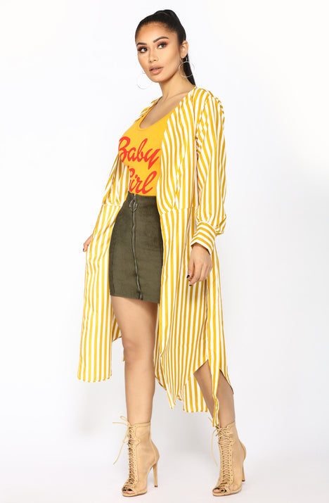 Fashion nova duster coat sale