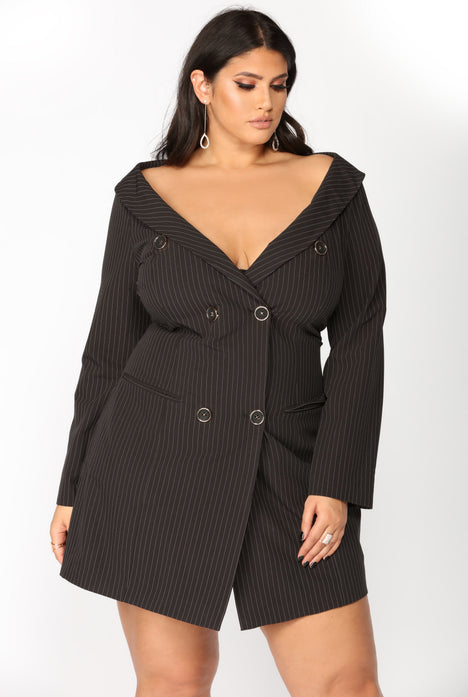 Jacket dress 2025 fashion nova