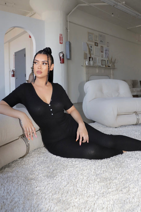Fast love henley best sale jumpsuit