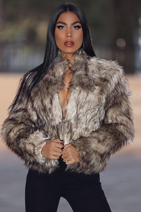 Fernanda Fur Coat - Natural