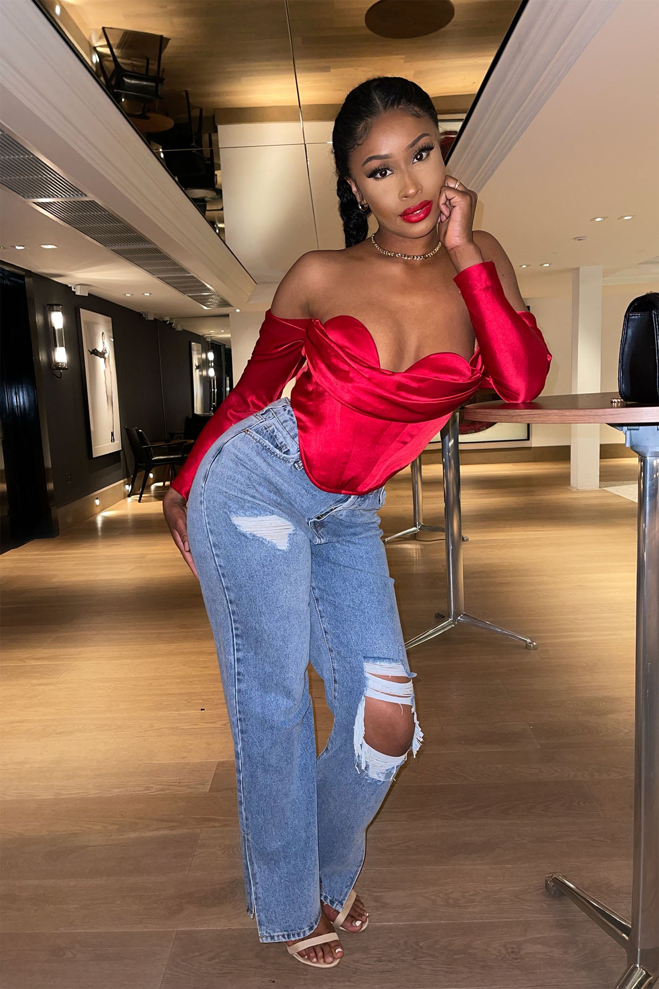 Cardi b fashion nova jeans hot sale
