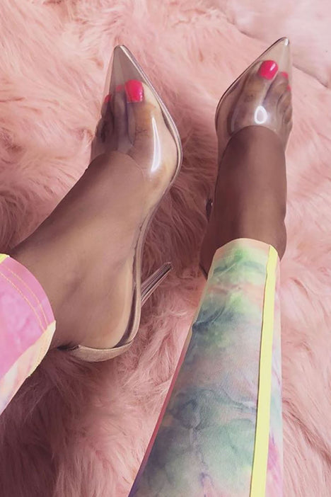 In the clear pump fashion nova online
