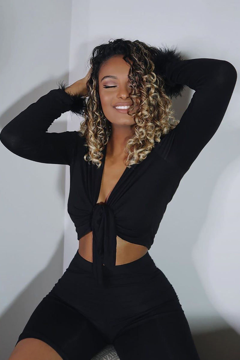 Love On My Mind Top - Black | Fashion Nova, Knit Tops | Fashion Nova