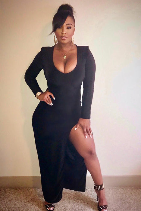 Fashion nova love sex magic shop dress black