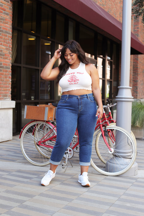 Fashion nova i got cheap it from my mama jeans