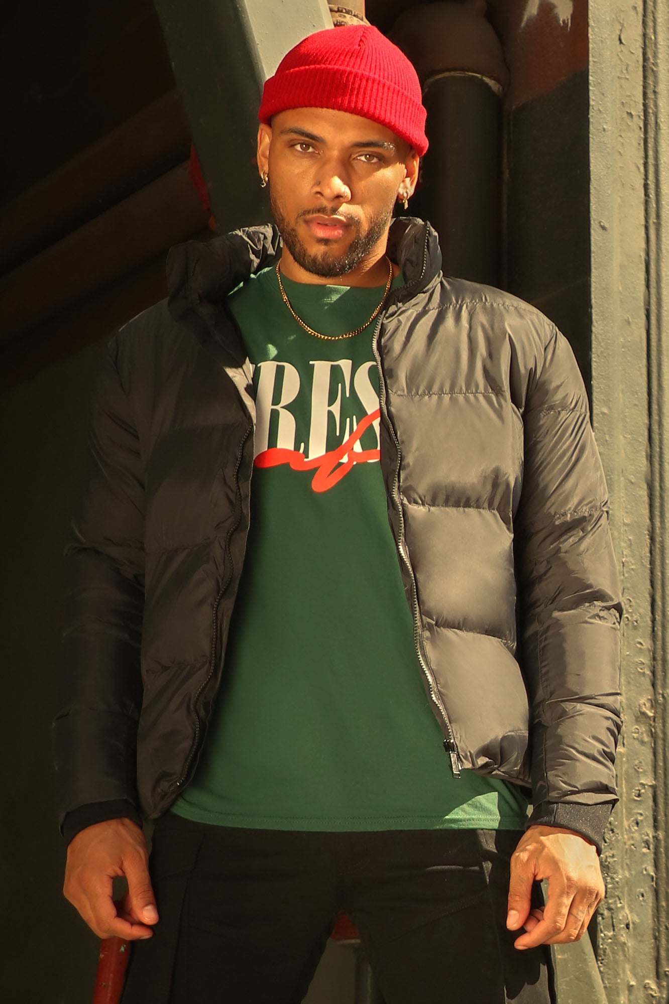 Now Or Never Puffer Jacket - Black, Fashion Nova, Mens Jackets