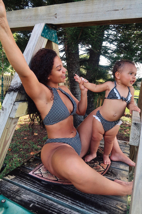 Mini Mililani Bikini Black
