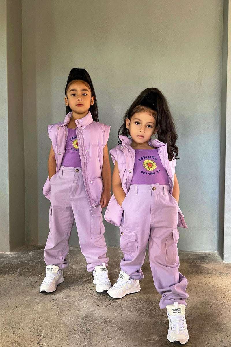 Mini Cadet Kim Cargo Pants - Lavender | Fashion Nova, Kids Pants ...