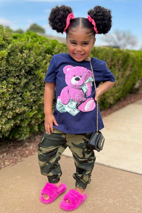 Camouflage little outlet girl pants