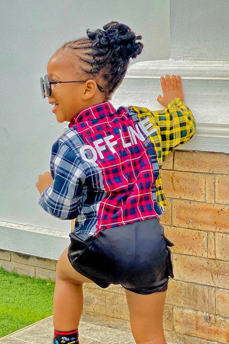 Cute plaid tops top