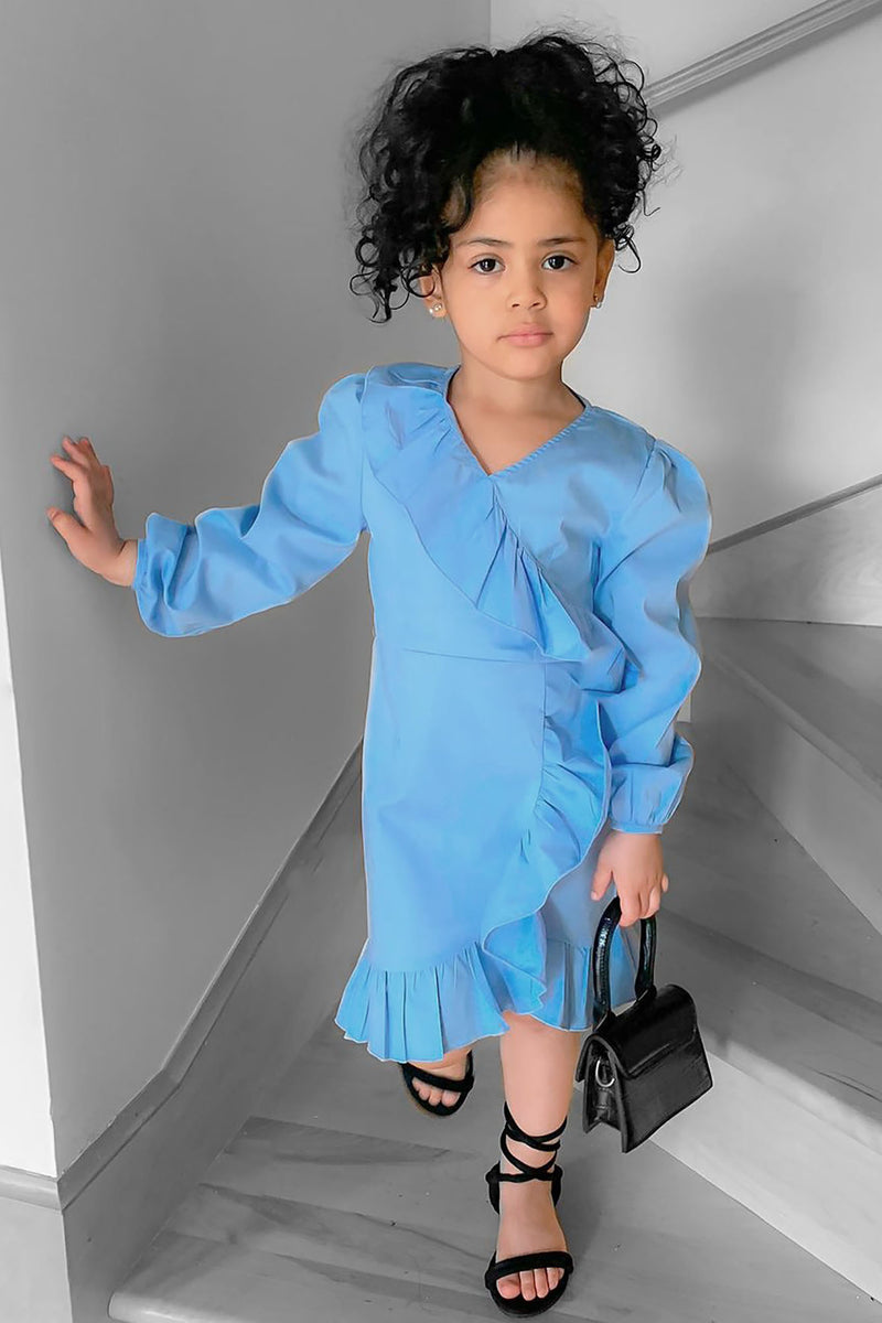 Mini Ruffle Around Dress