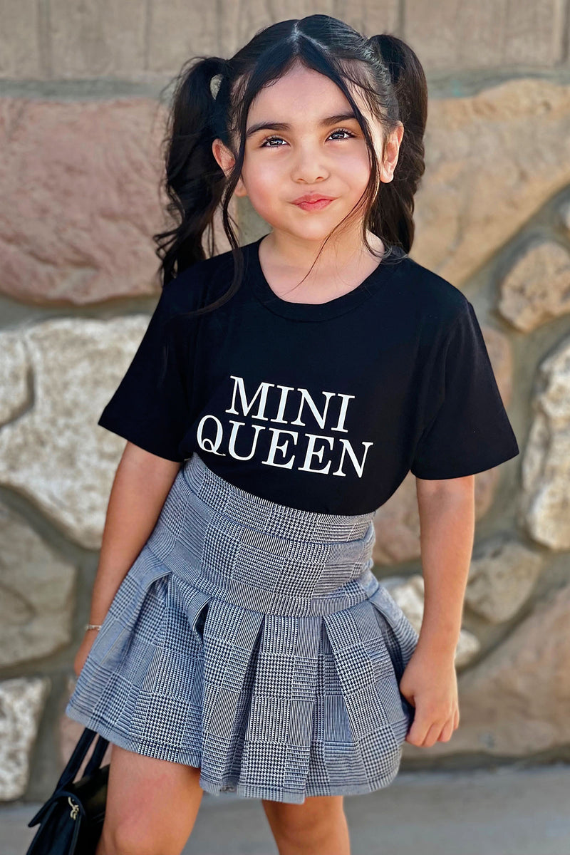 Mini So Plaid Skirt - Black | Fashion Nova, Kids Shorts & Skirts
