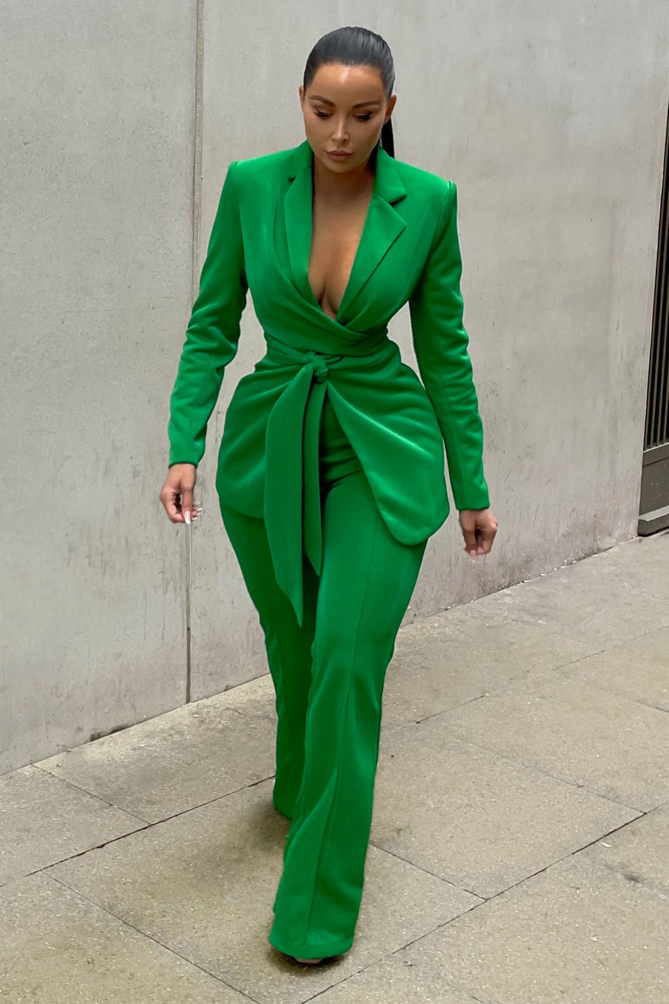 Mireya Pant Suit - Green, Fashion Nova, Career/Office