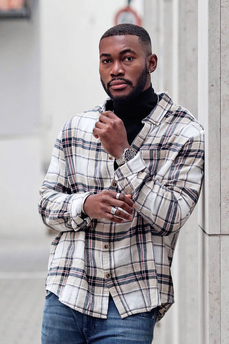 Off white on sale mens flannel