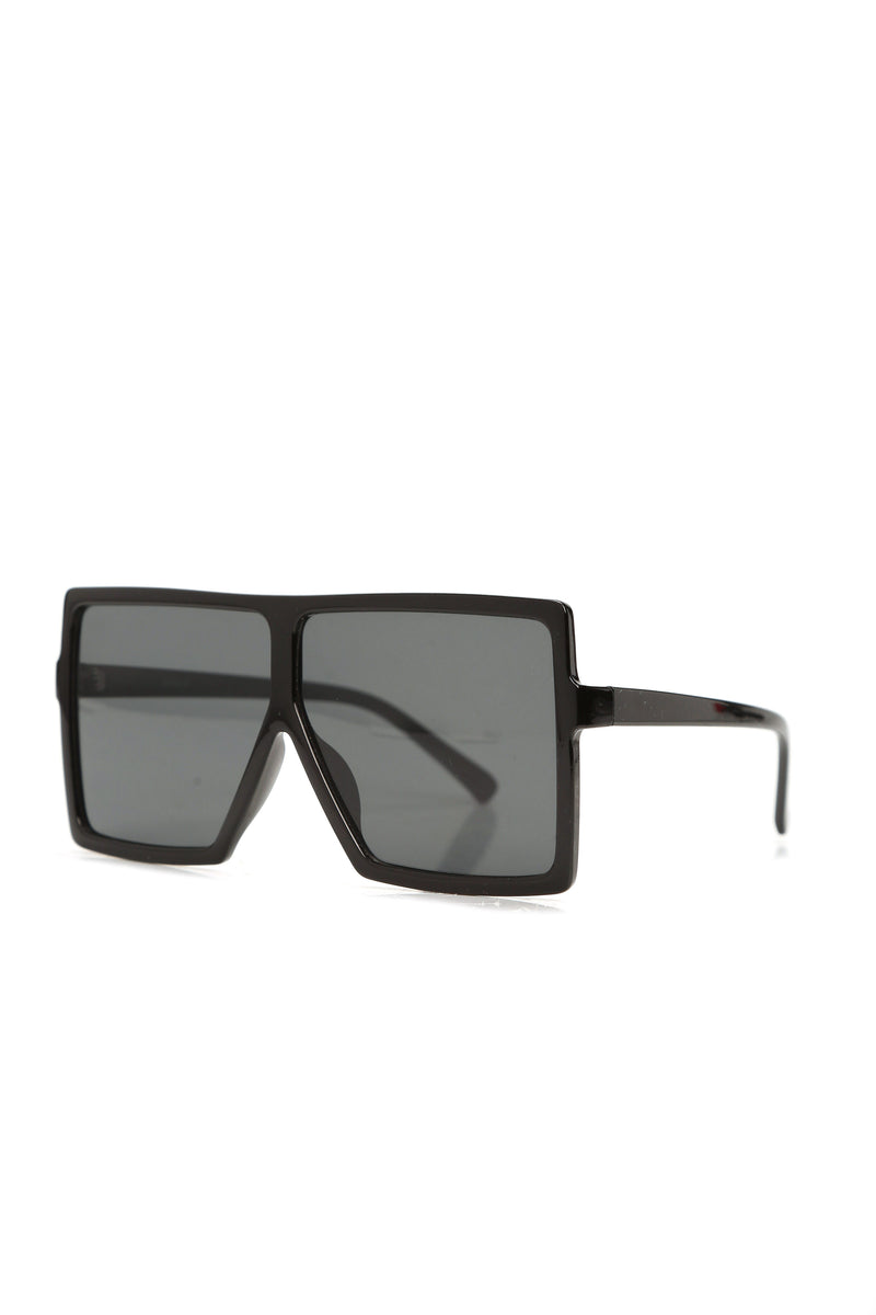 Be There Or Be Square Sunglasses - Black | Fashion Nova, Sunglasses ...