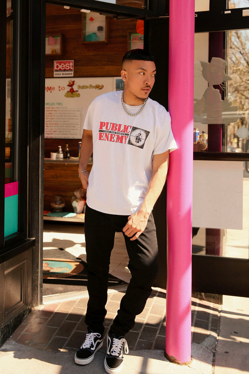 Pressed Graphic Enemy Tee