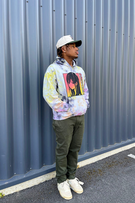 Asap rocky hot sale tie dye sweater