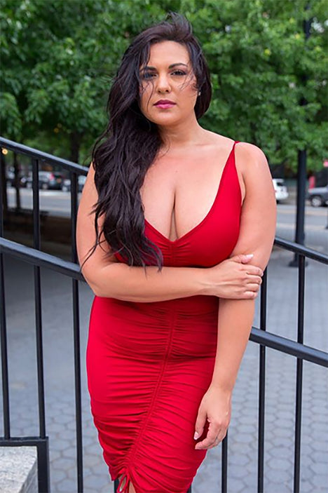 Fashion nova shanghai deals ruched dress