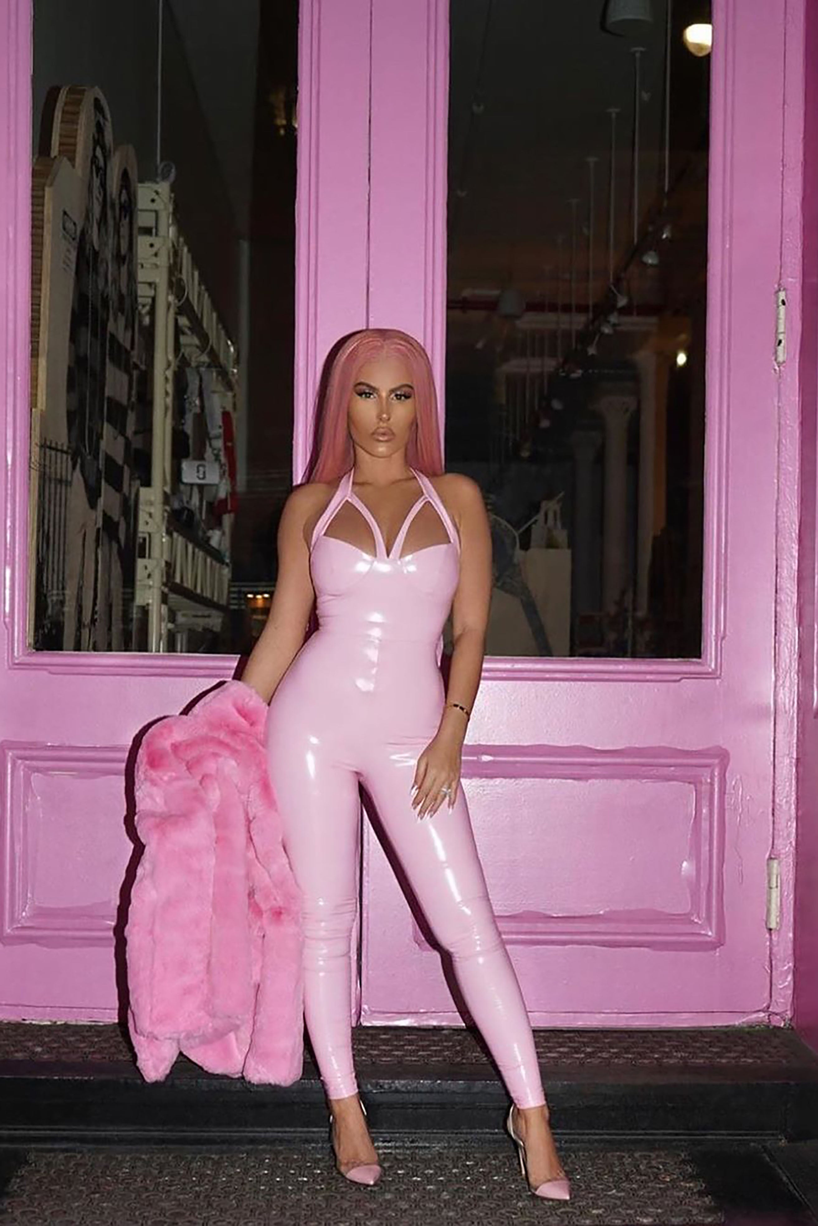 Latex fashion nova hot sale