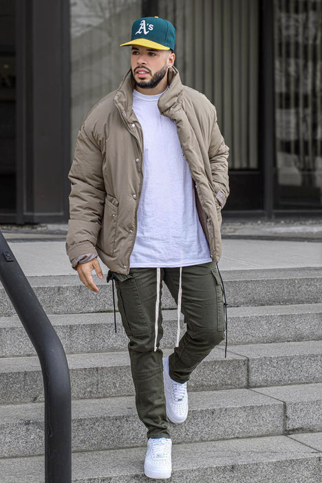 Styles Cargo Pants in Cream - FINAL SALE