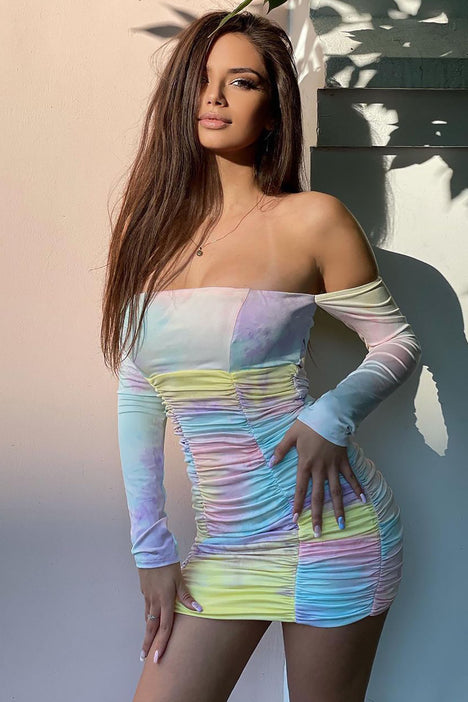Tie dye fashion nova deals dress