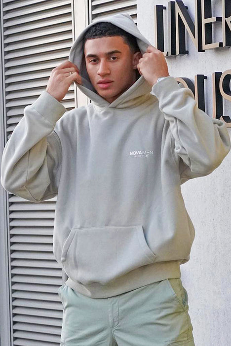 Tyson Everyday Oversized Hoodie - Sage | Fashion Nova, Mens Fleece Tops |  Fashion Nova