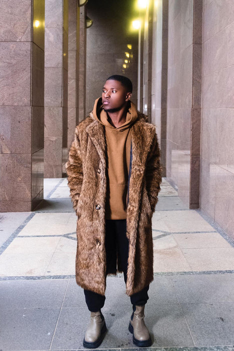 Watch The Fur Coat - Brown | Fashion Nova, Mens Jackets | Fashion Nova